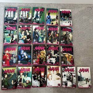 (Brand New) Complete Set Nana Manga Volumes 1-21